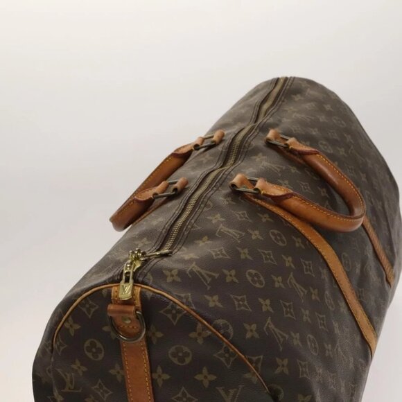 LOUIS VUITTON Monogram Keepall Bandouliere 55 Boston Bag - Picture 3 of 15